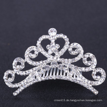 Braut Hochzeit Tiaras Crown Rhinestone Haar Kämme